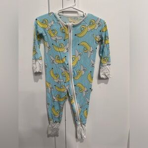 Little sleepies banana pajamas. Size 3-6 months